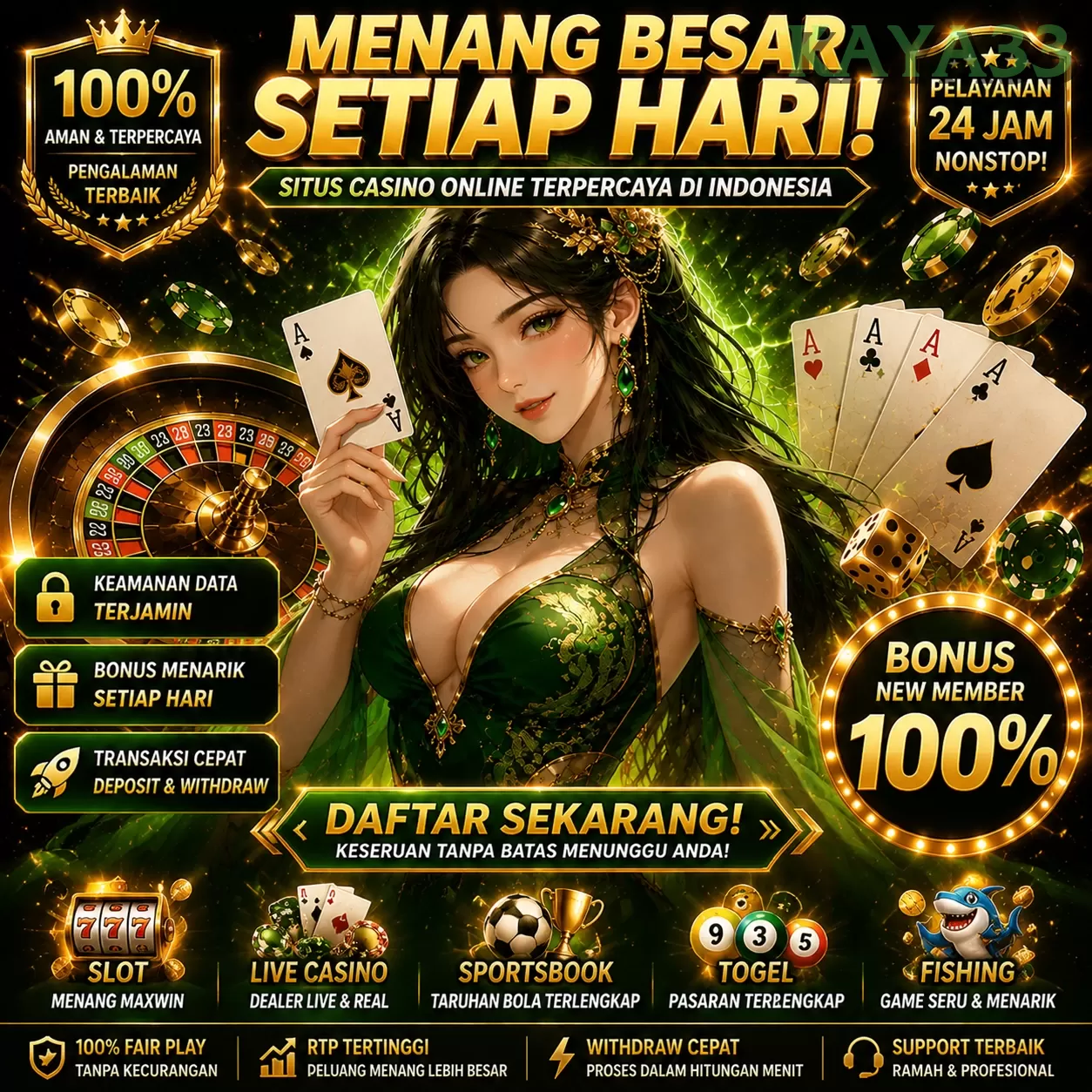 kaya33 Tutorial Pemain